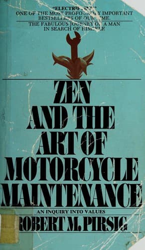 Zen and the Art of Motorcycle Maintenance cover backdrop