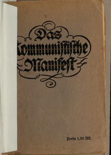 Manifest der Kommunistischen Partei cover backdrop