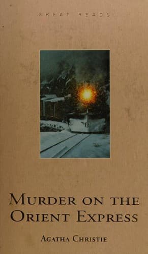 Murder on the Orient Express cover backdrop