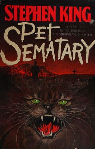 Pet Sematary cover backdrop