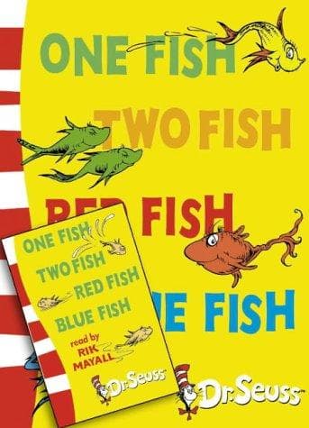 One Fish, Two Fish, Red Fish, Blue Fish cover backdrop
