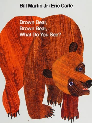Brown Bear, Brown Bear, What Do You See? cover backdrop