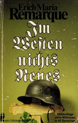 Im Westen nichts Neues cover backdrop