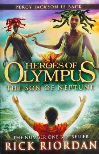 The Son of Neptune cover backdrop