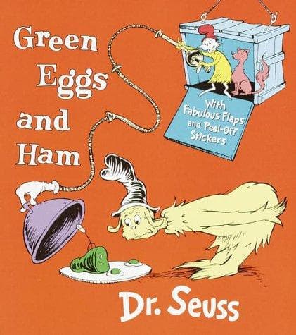 Green Eggs and Ham cover backdrop