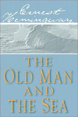 The Old Man and the Sea cover backdrop