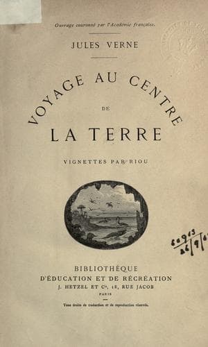 Voyage au Centre de la Terre cover backdrop