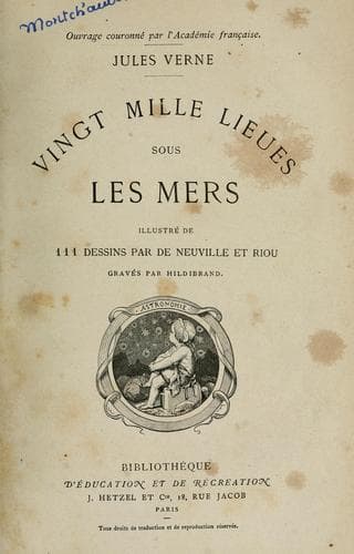 Vingt mille lieues sous les mers cover backdrop