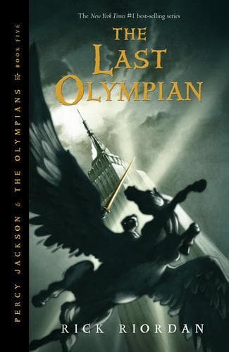 The Last Olympian cover backdrop