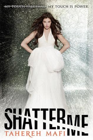 Shatter Me cover backdrop