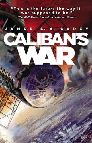 Caliban's war cover backdrop