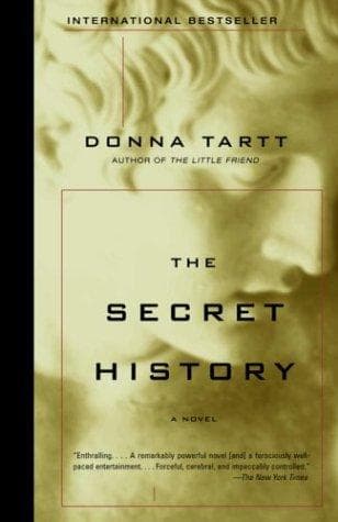 The Secret History cover backdrop