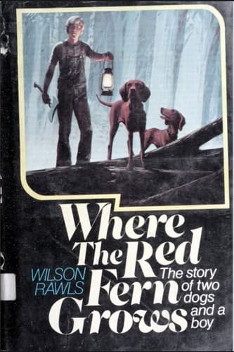 Where the Red Fern Grows cover backdrop
