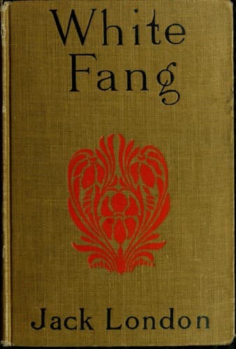 White Fang cover backdrop