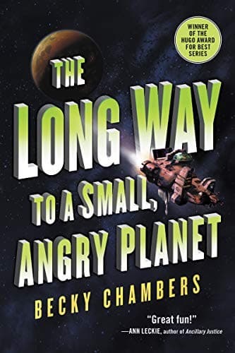 The Long Way to a Small, Angry Planet cover backdrop