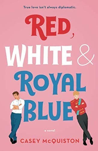 Red, White & Royal Blue cover backdrop