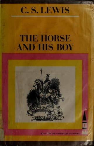 The Horse and His Boy cover backdrop