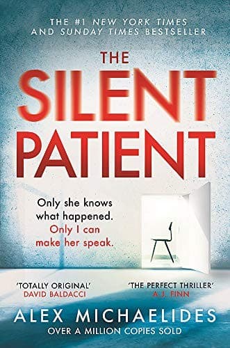 The Silent Patient cover backdrop