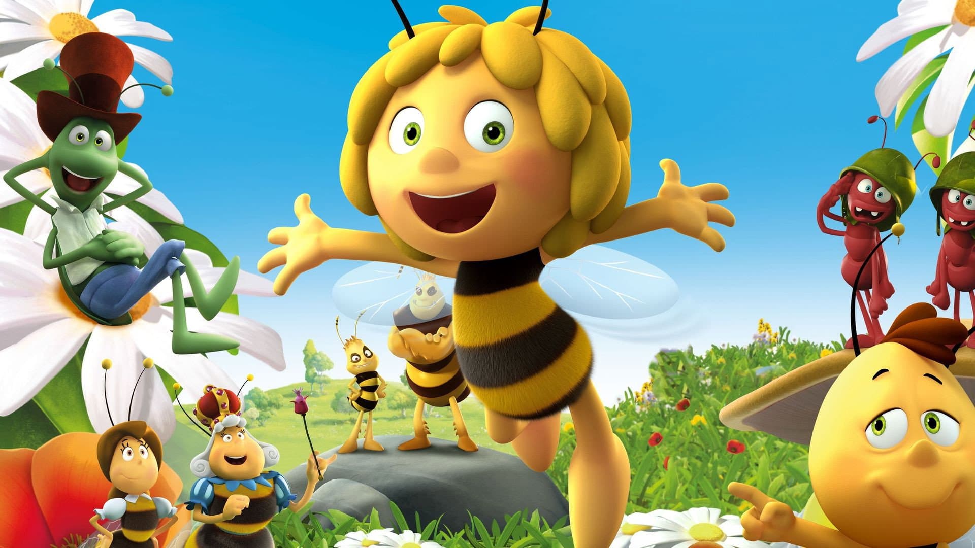 Maya the Bee Movie backdrop