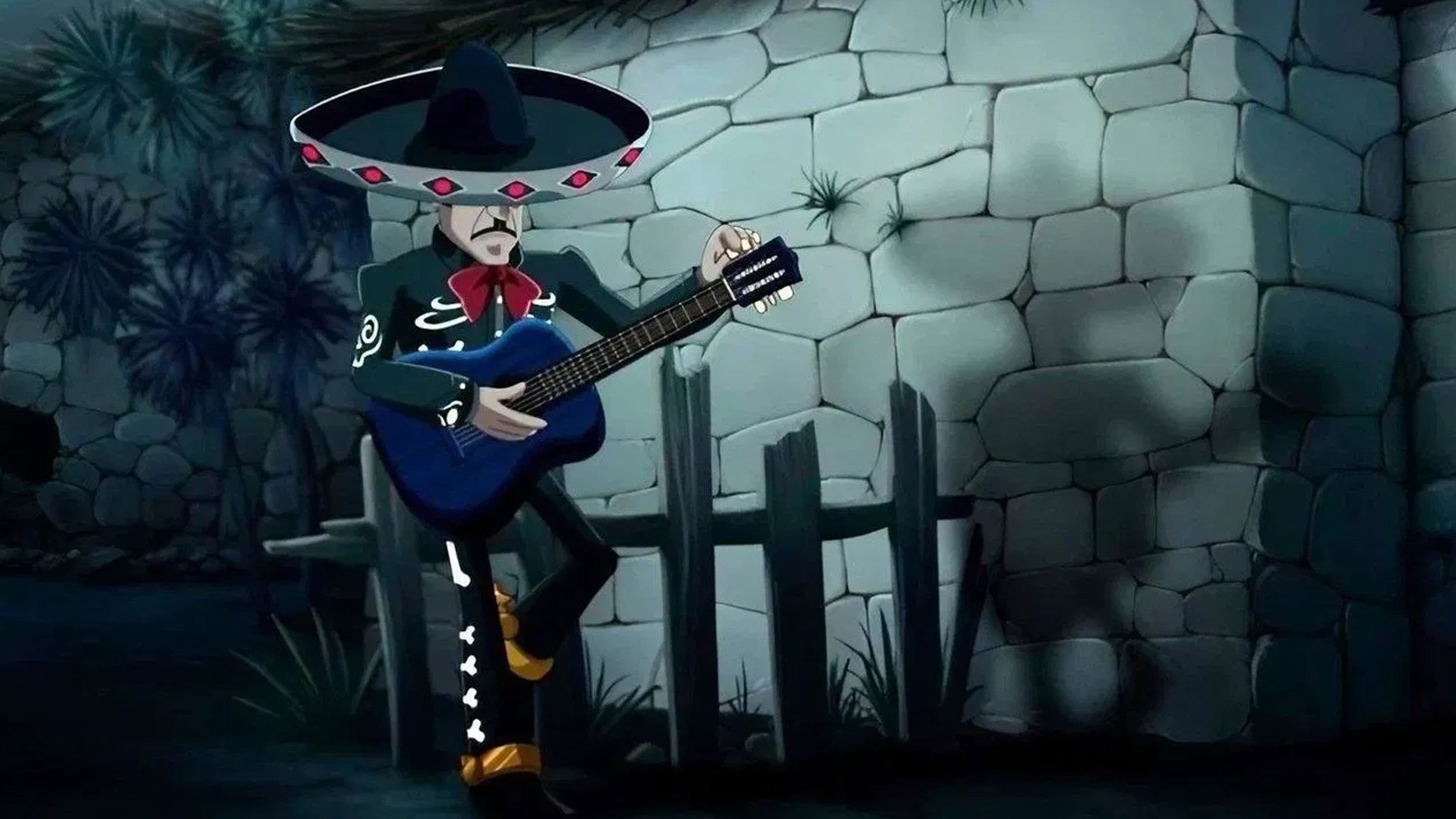 The Legend of the Black Charro backdrop