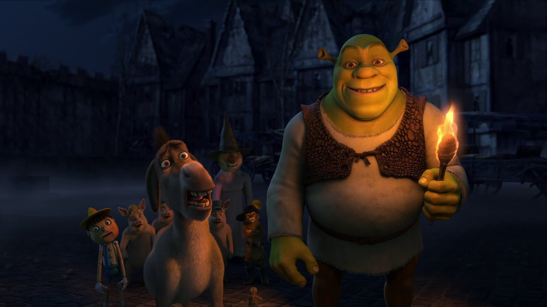 Scared Shrekless backdrop