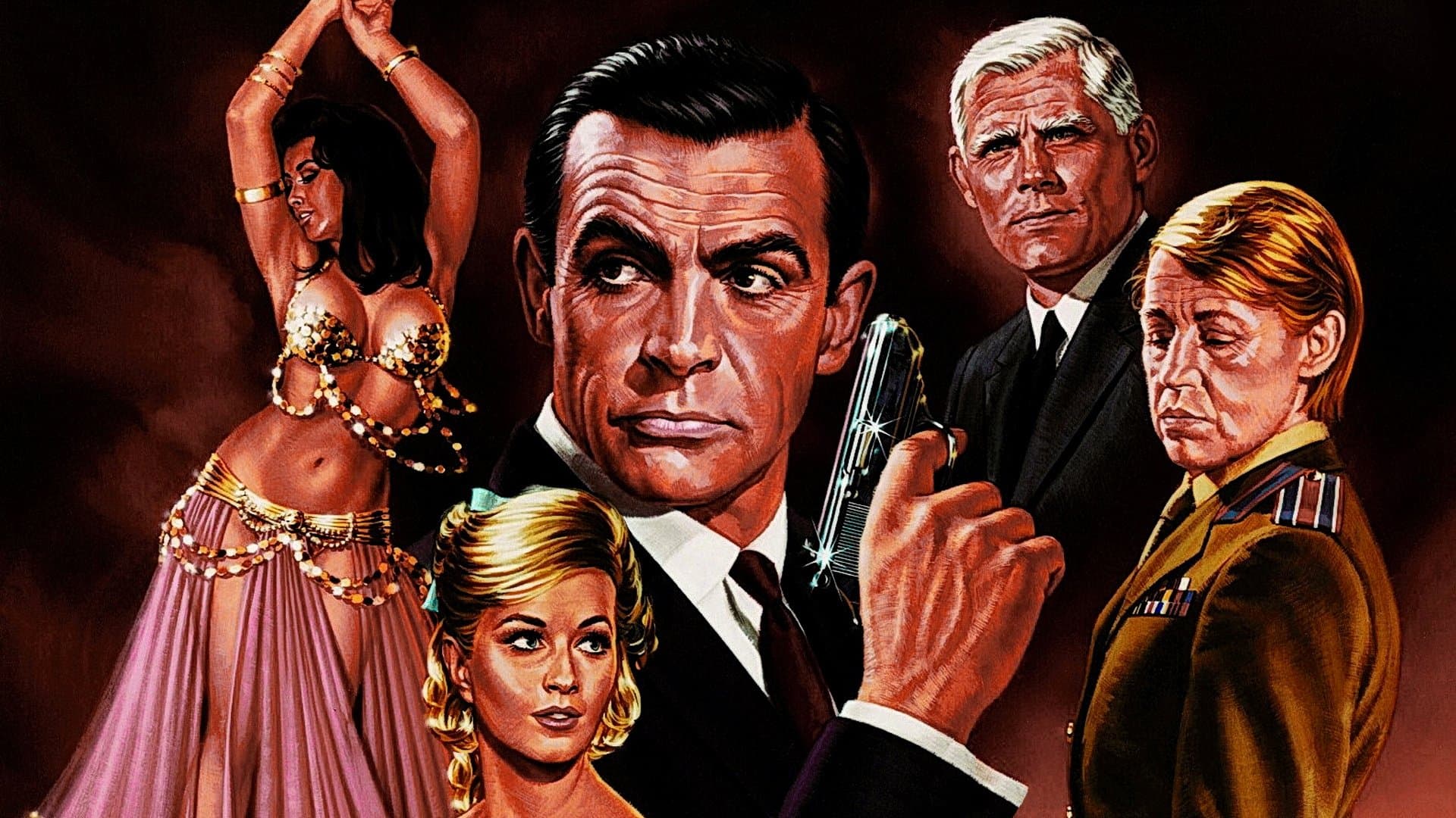 From Russia with Love backdrop