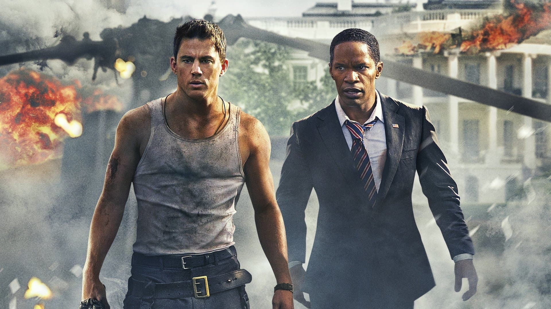 White House Down backdrop