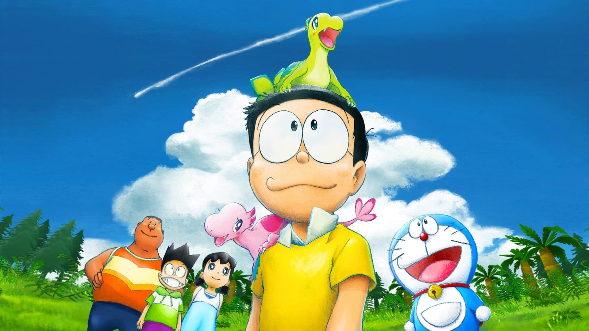 Doraemon: Nobita's New Dinosaur backdrop