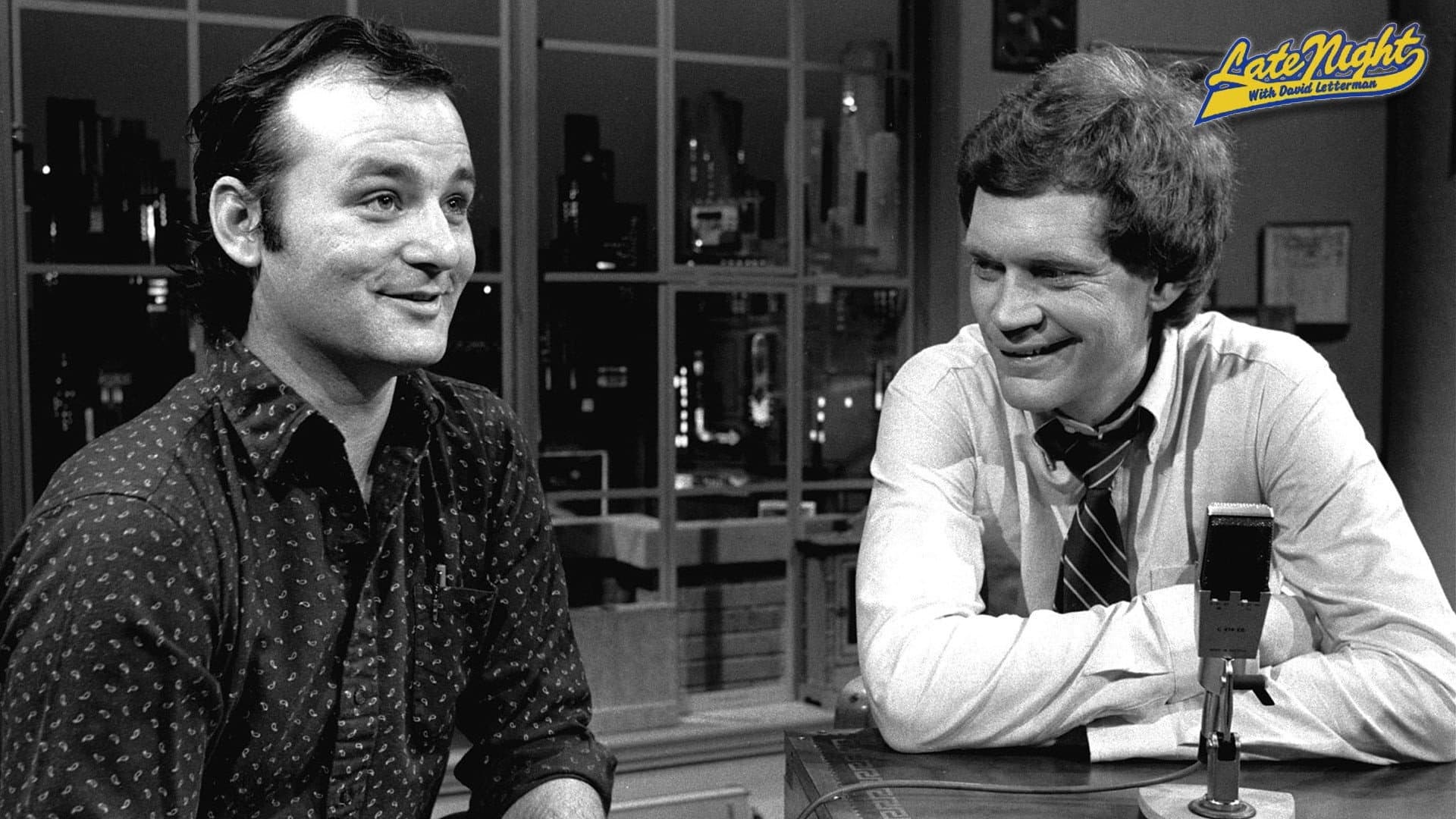 Late Night with David Letterman backdrop
