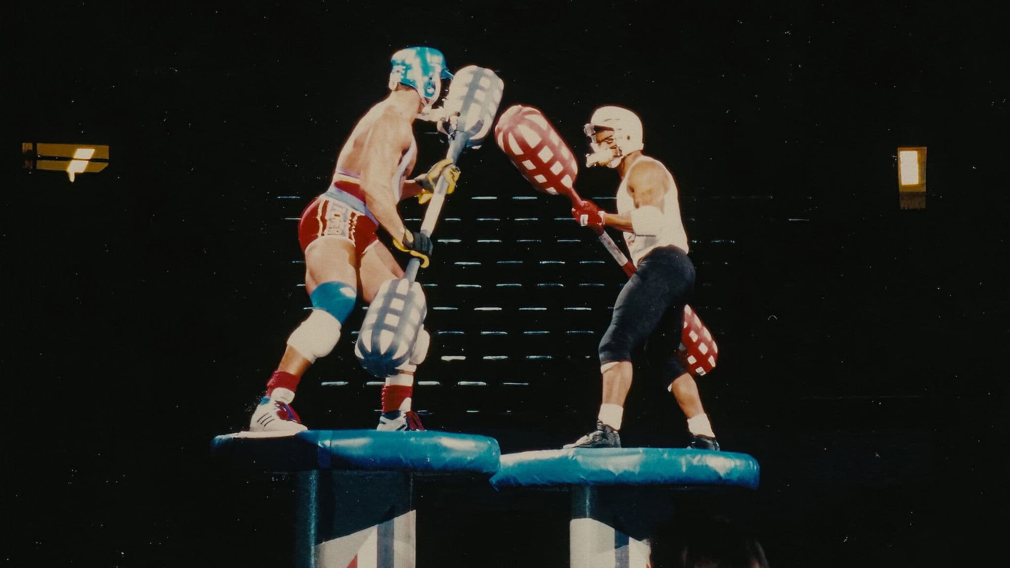 Muscles & Mayhem: An Unauthorized Story of American Gladiators backdrop