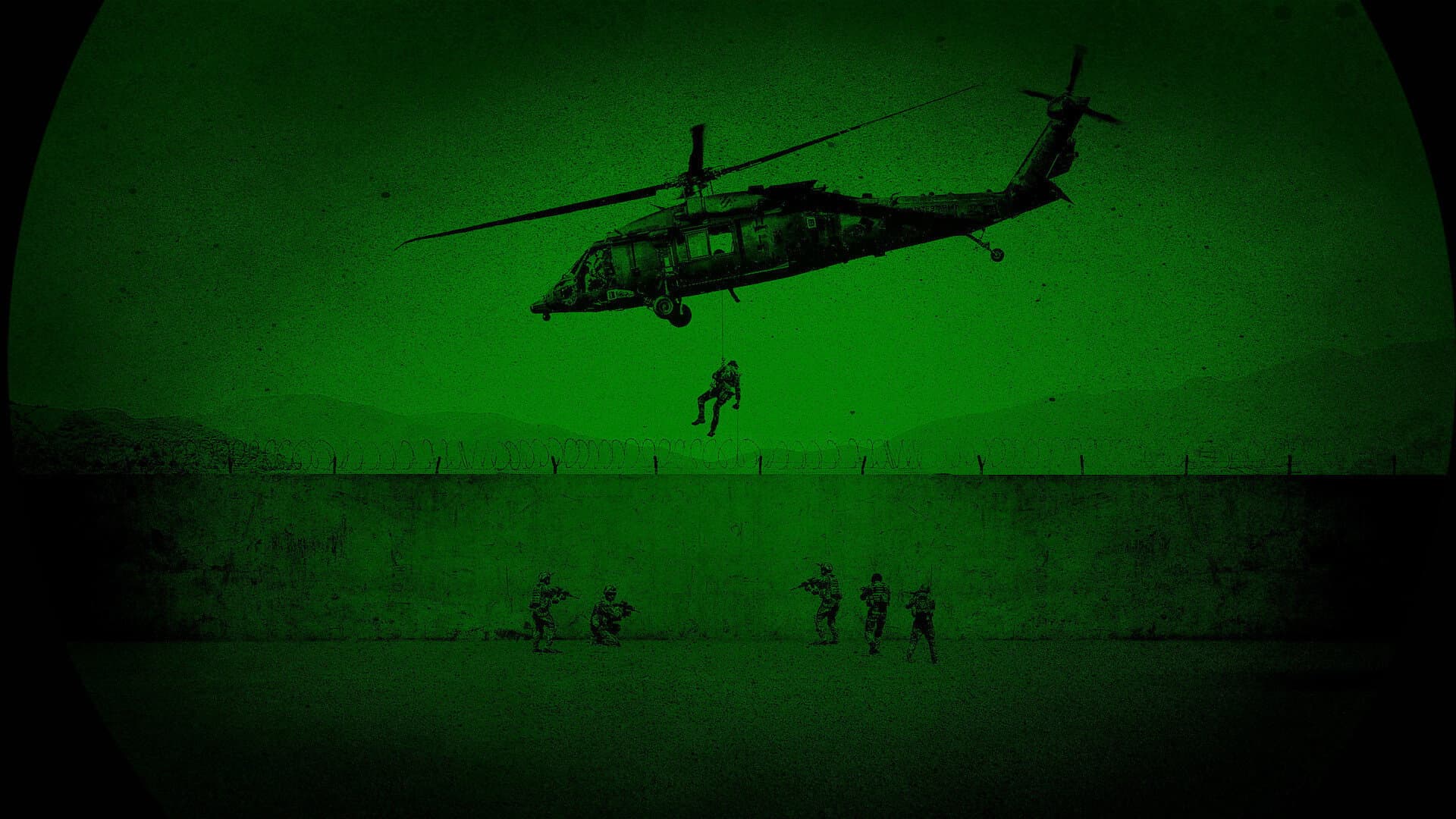 American Manhunt: Osama bin Laden backdrop
