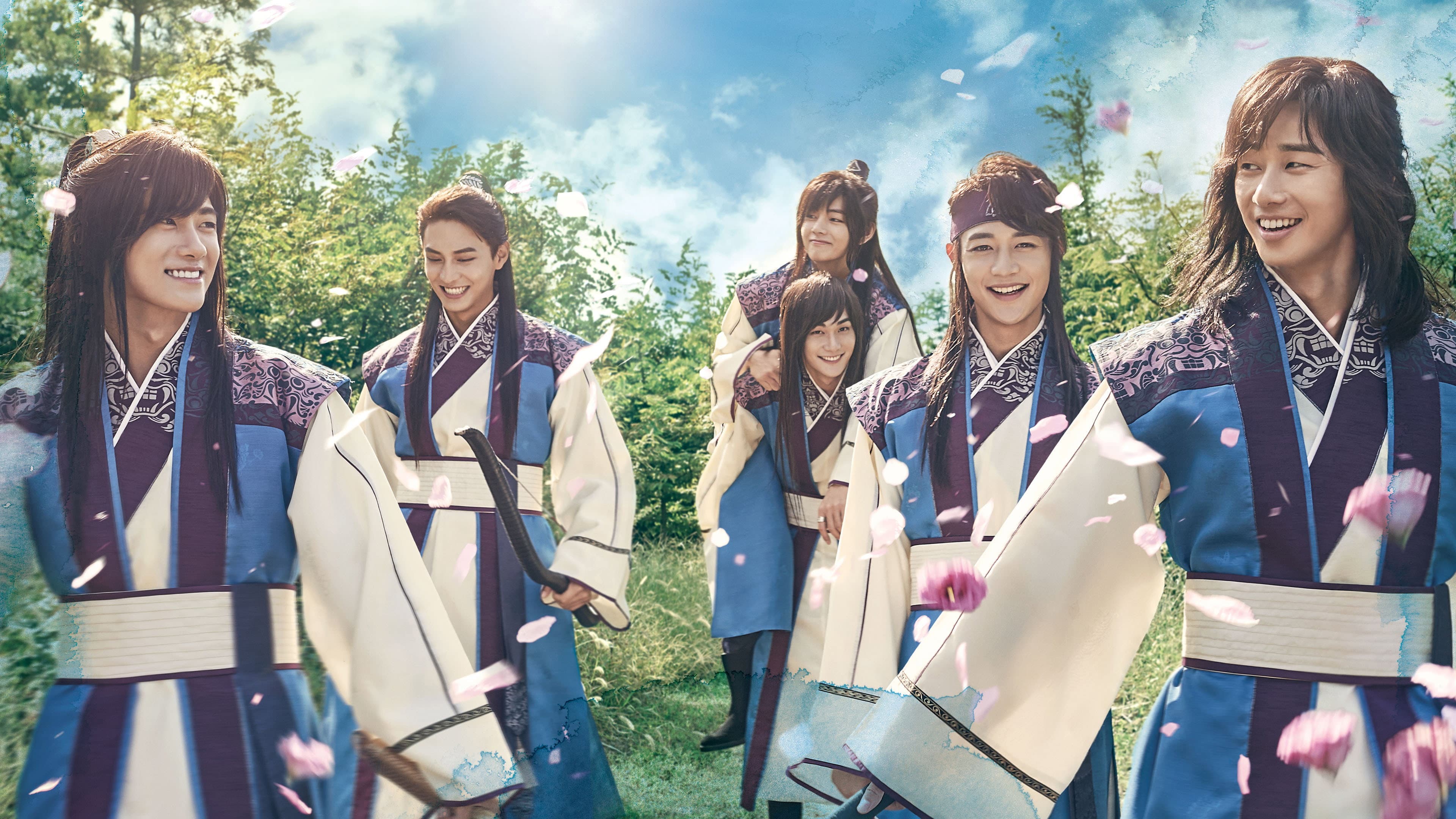 Hwarang: The Poet Warrior Youth backdrop