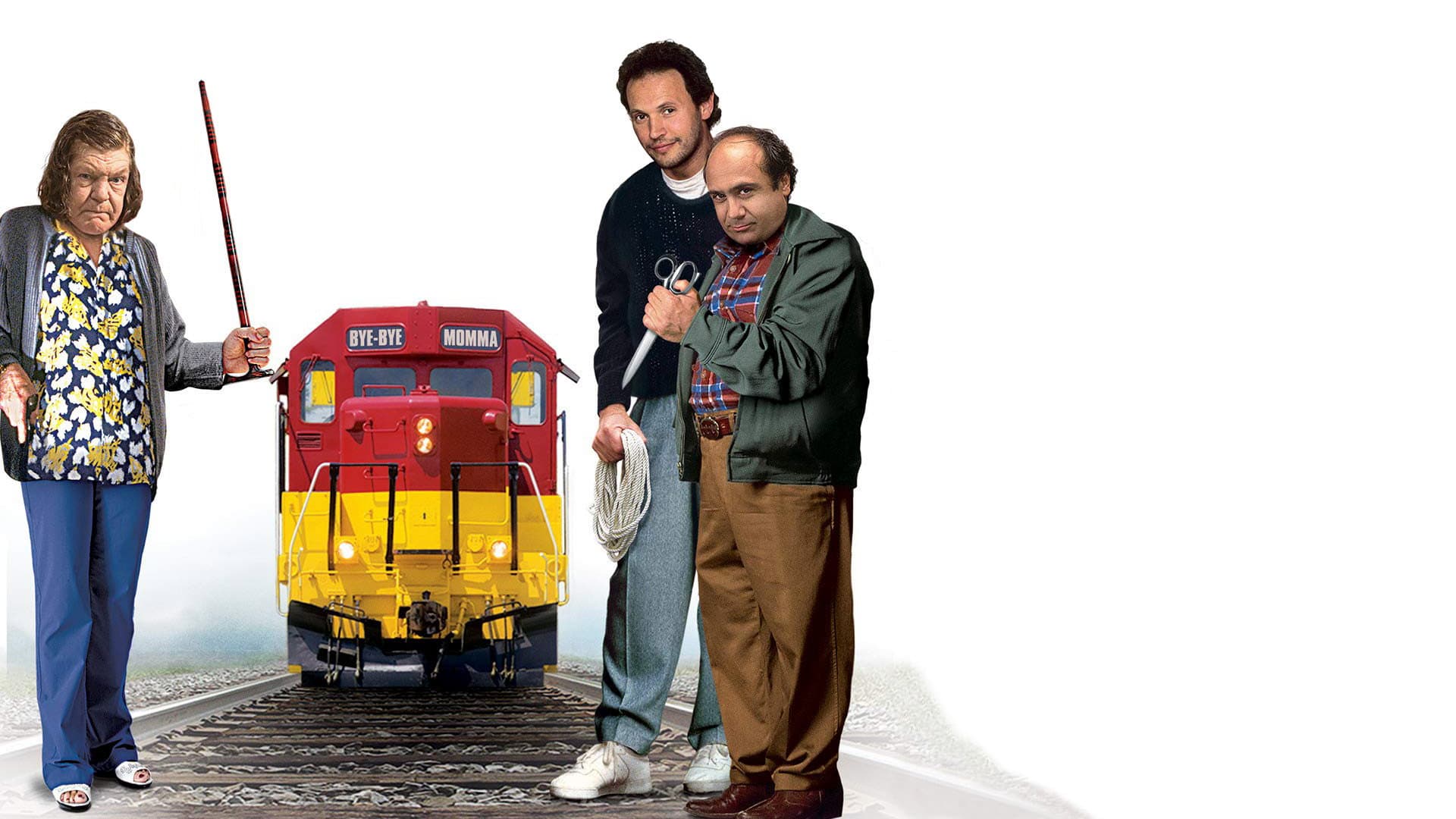 Throw Momma from the Train backdrop