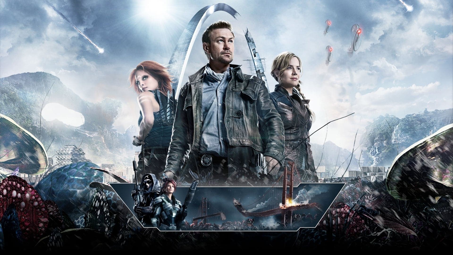 Defiance backdrop