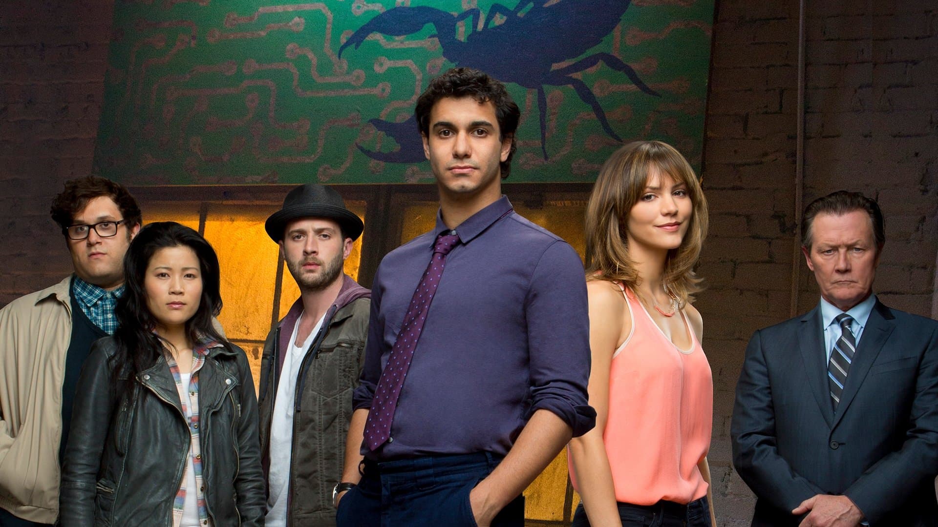Scorpion backdrop