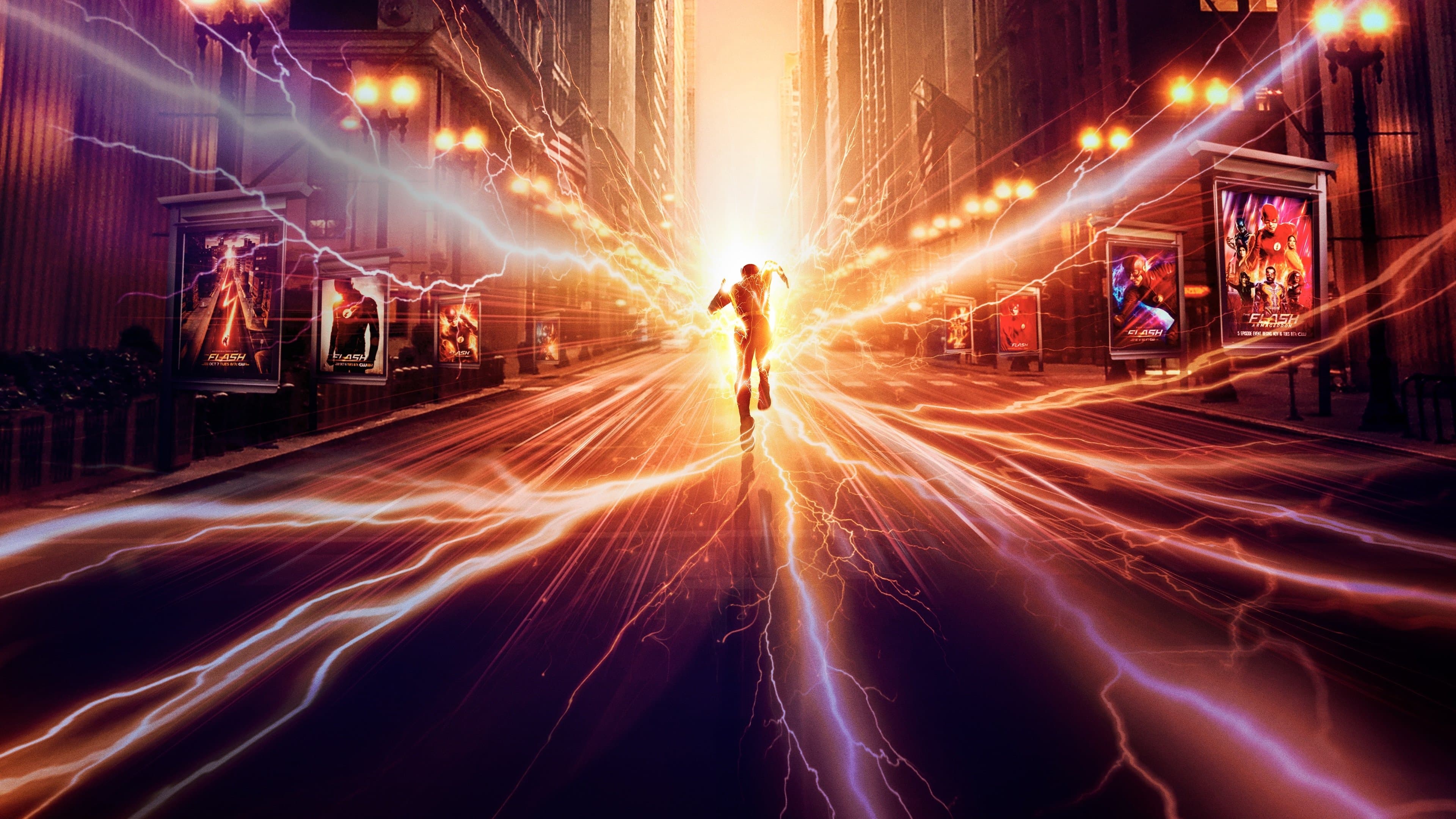 The Flash backdrop