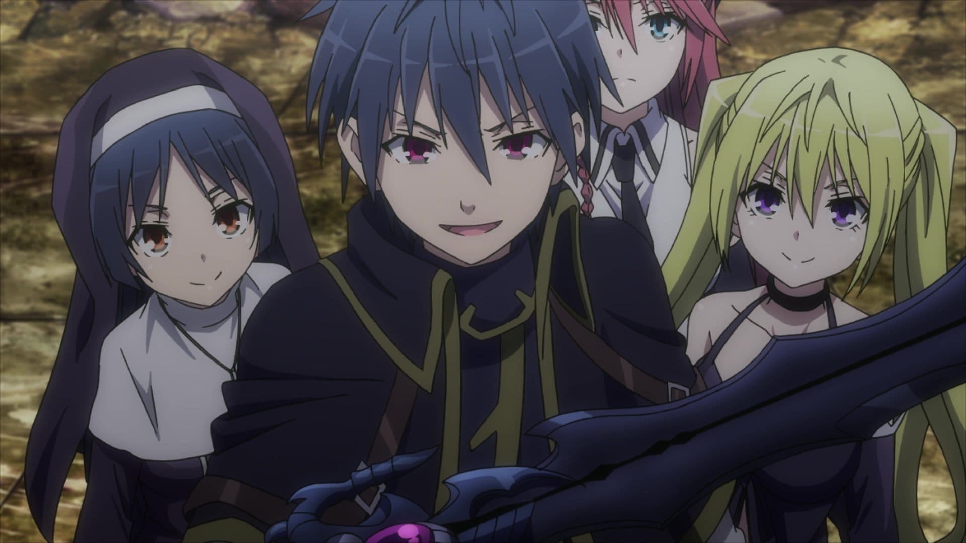 Trinity Seven: Heaven's Library & Crimson Lord backdrop