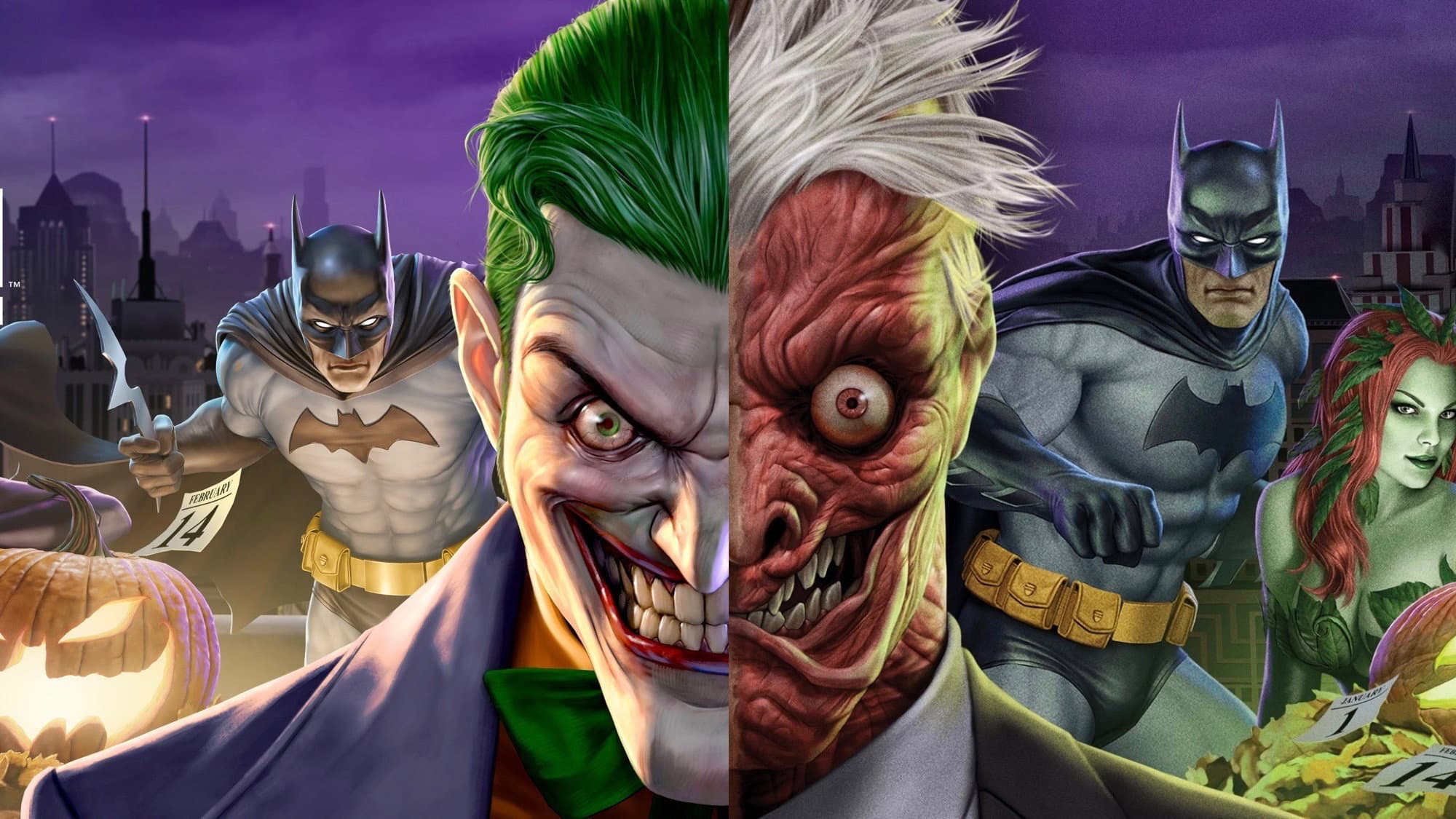 Batman: The Long Halloween, Part Two backdrop