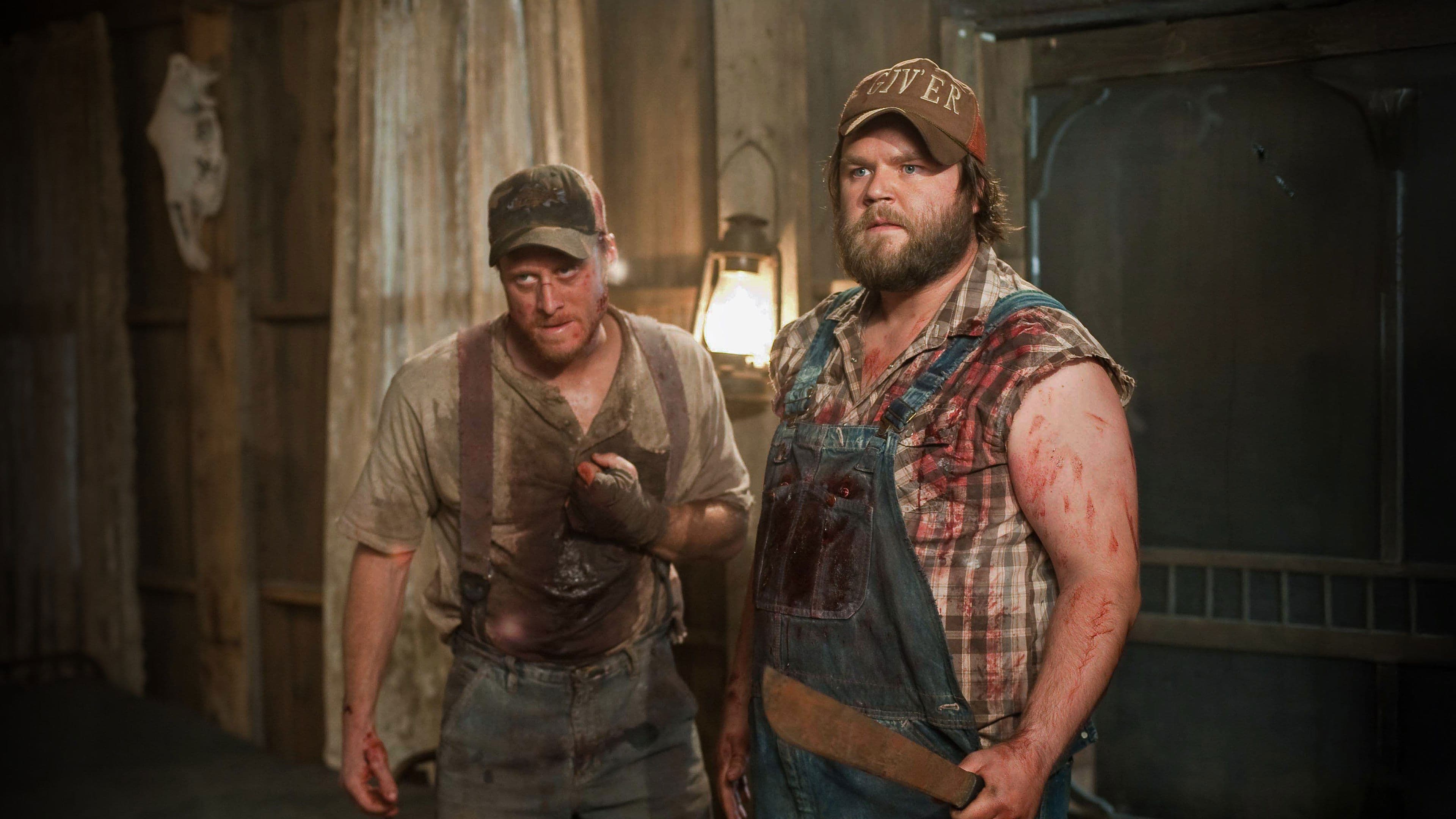Tucker and Dale vs. Evil backdrop