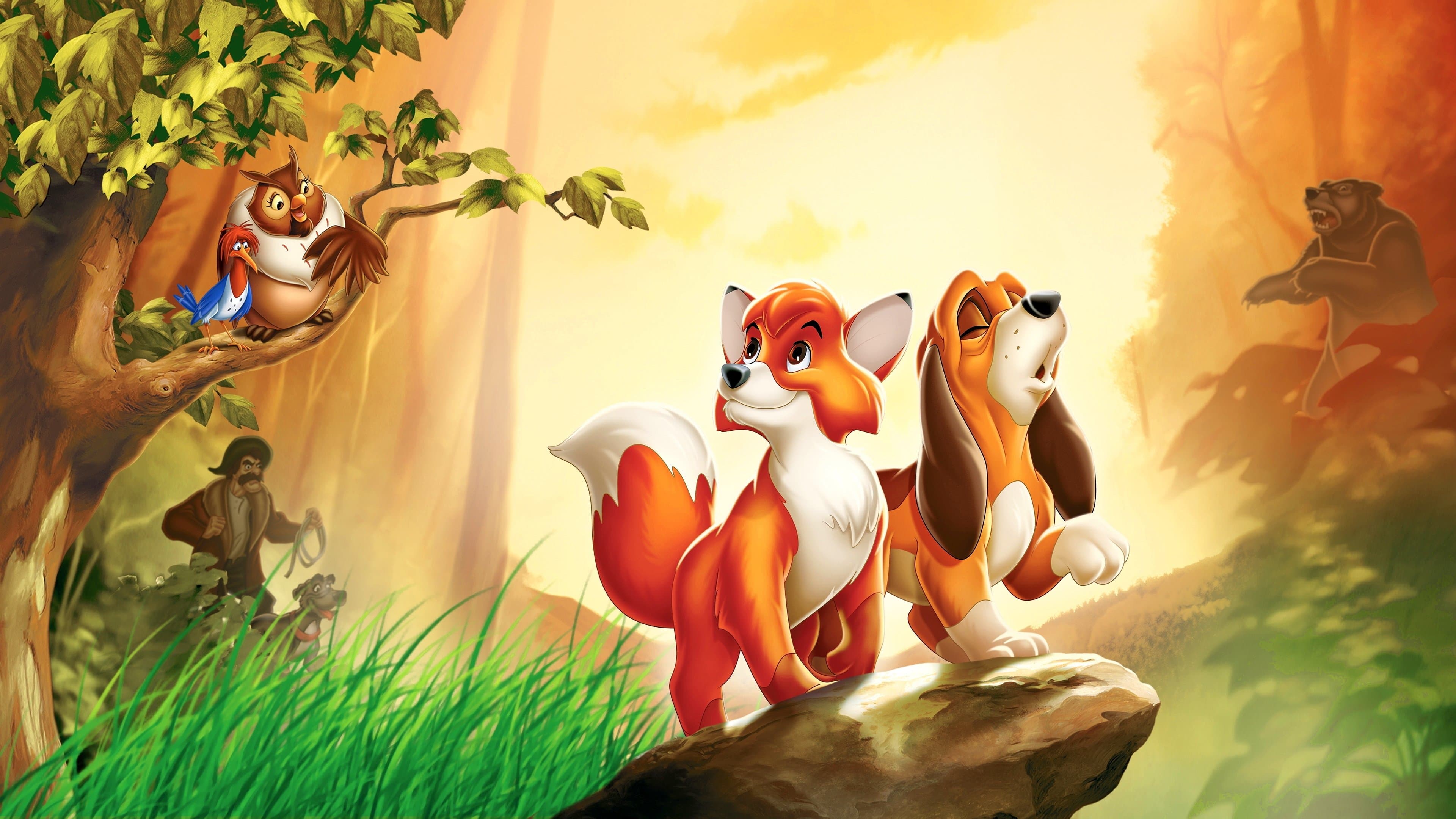 The Fox and the Hound backdrop