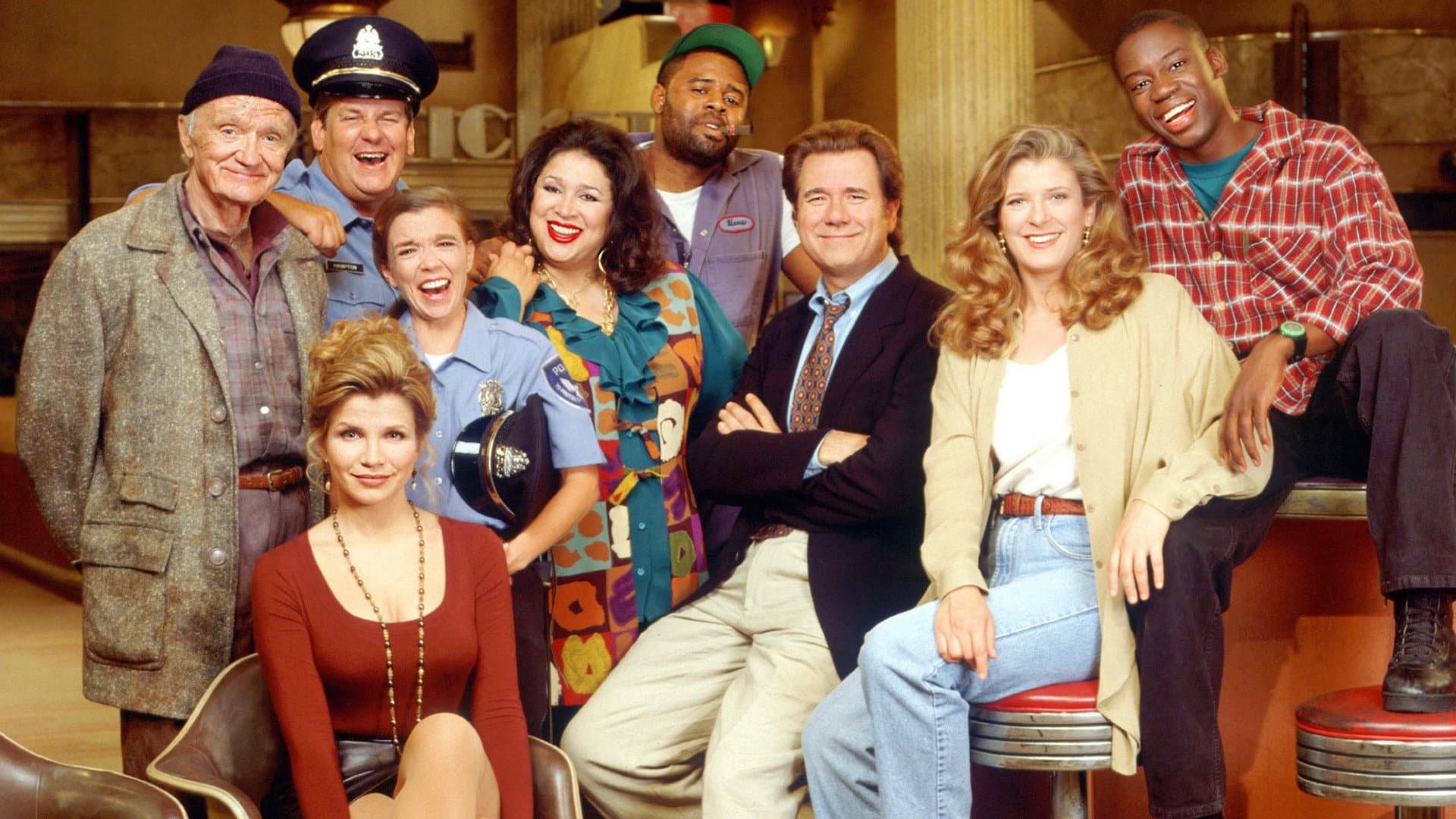 The John Larroquette Show backdrop