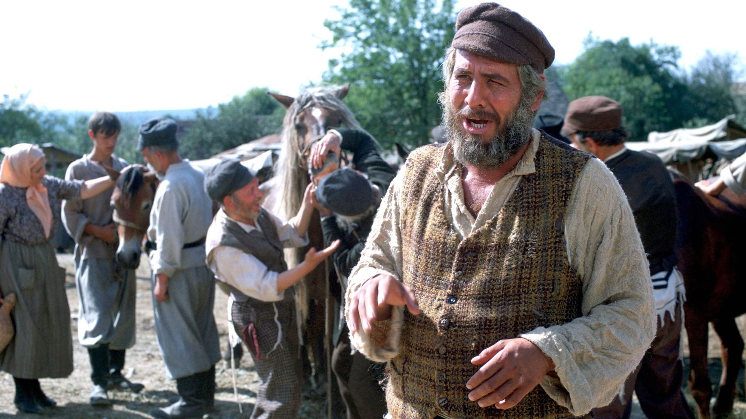 Fiddler on the Roof backdrop