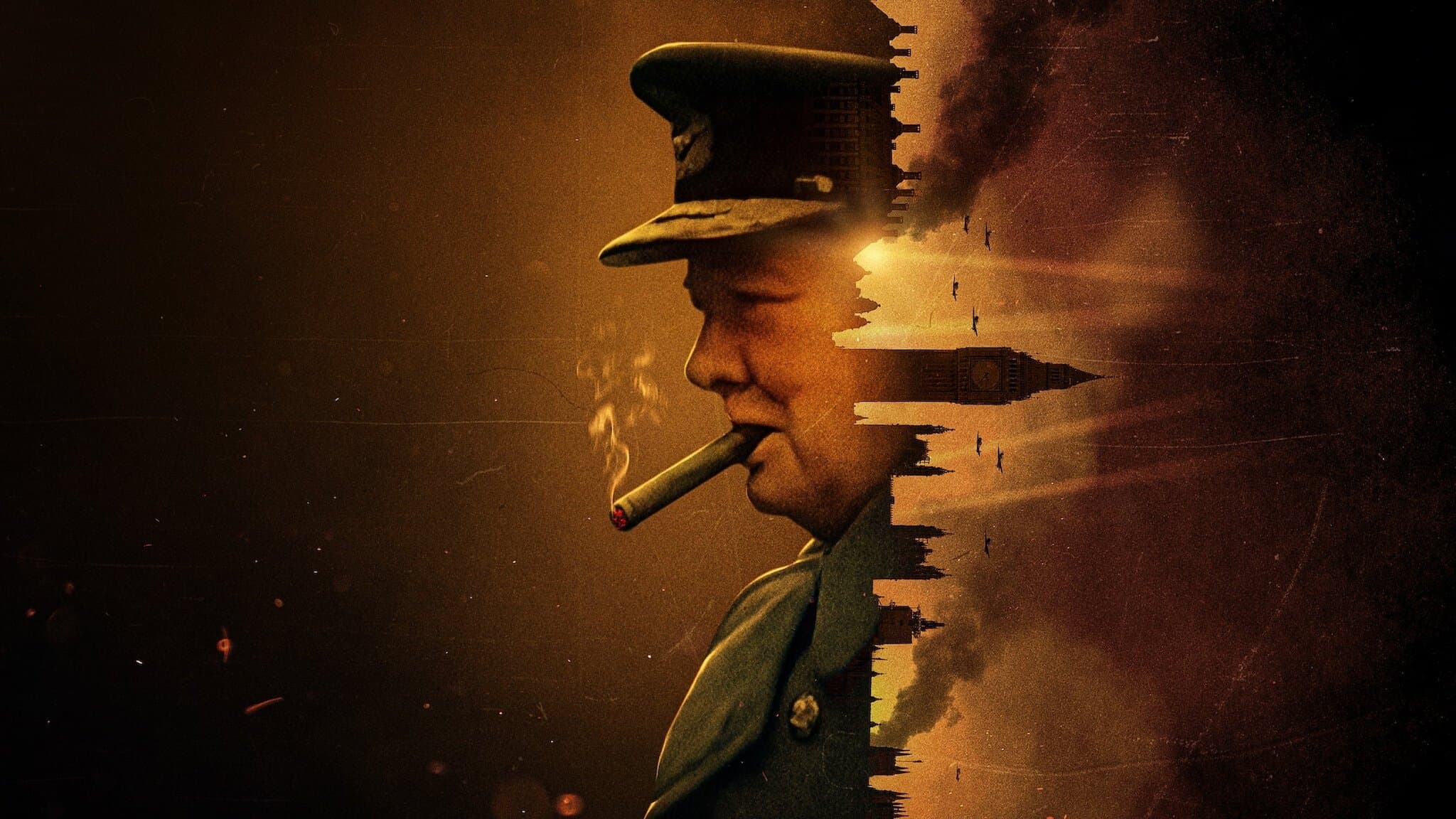 Churchill at War backdrop