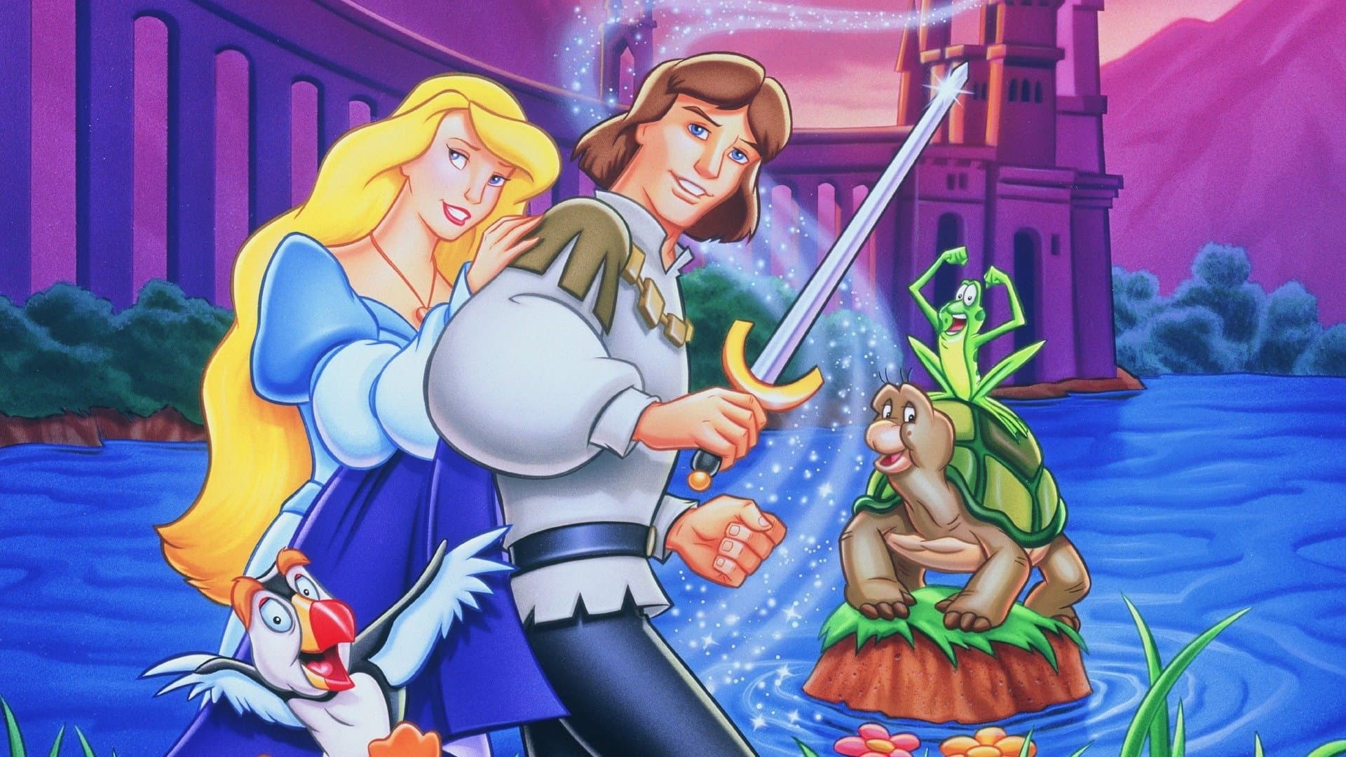 The Swan Princess: The Mystery of the Enchanted Kingdom backdrop