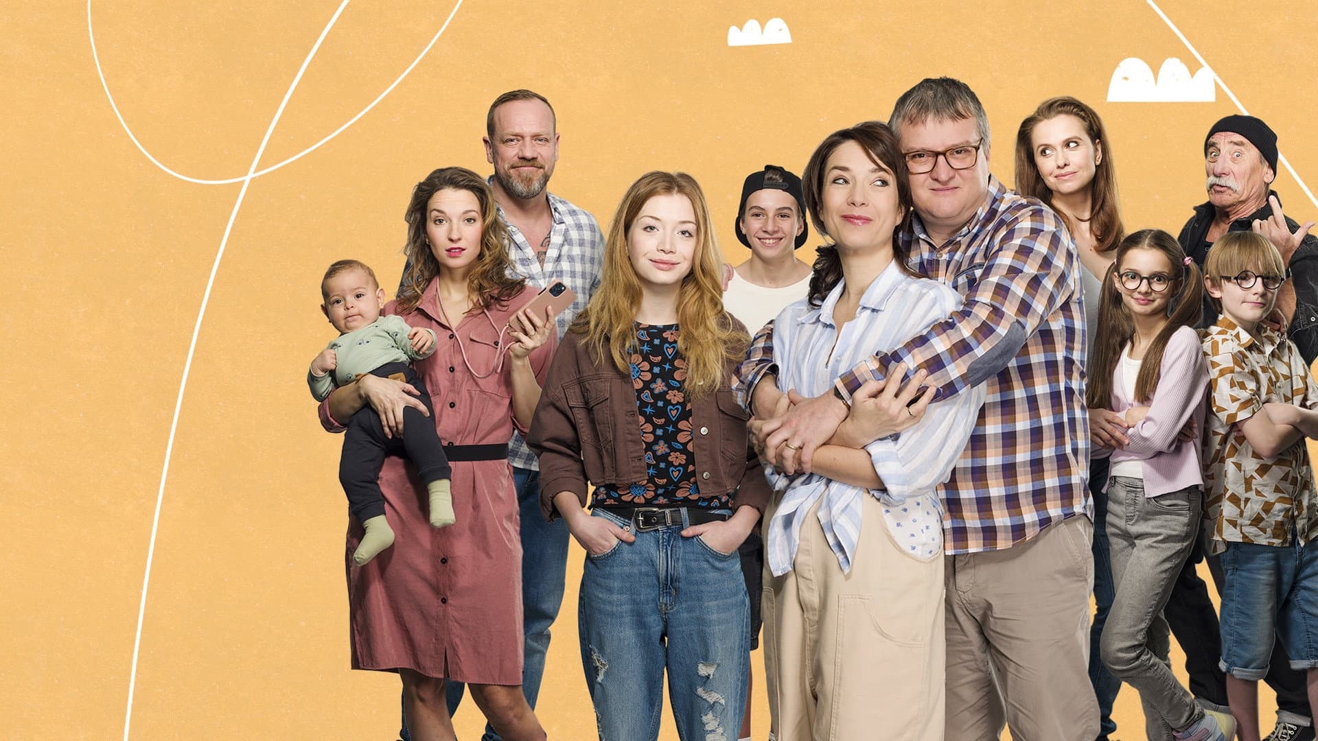 One Family backdrop