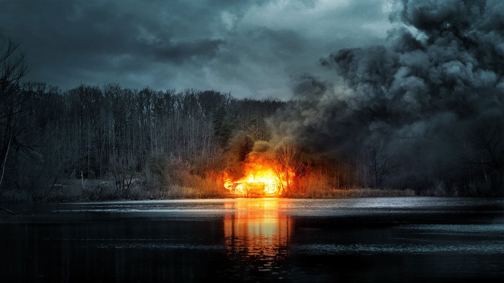 Shimmer Lake backdrop