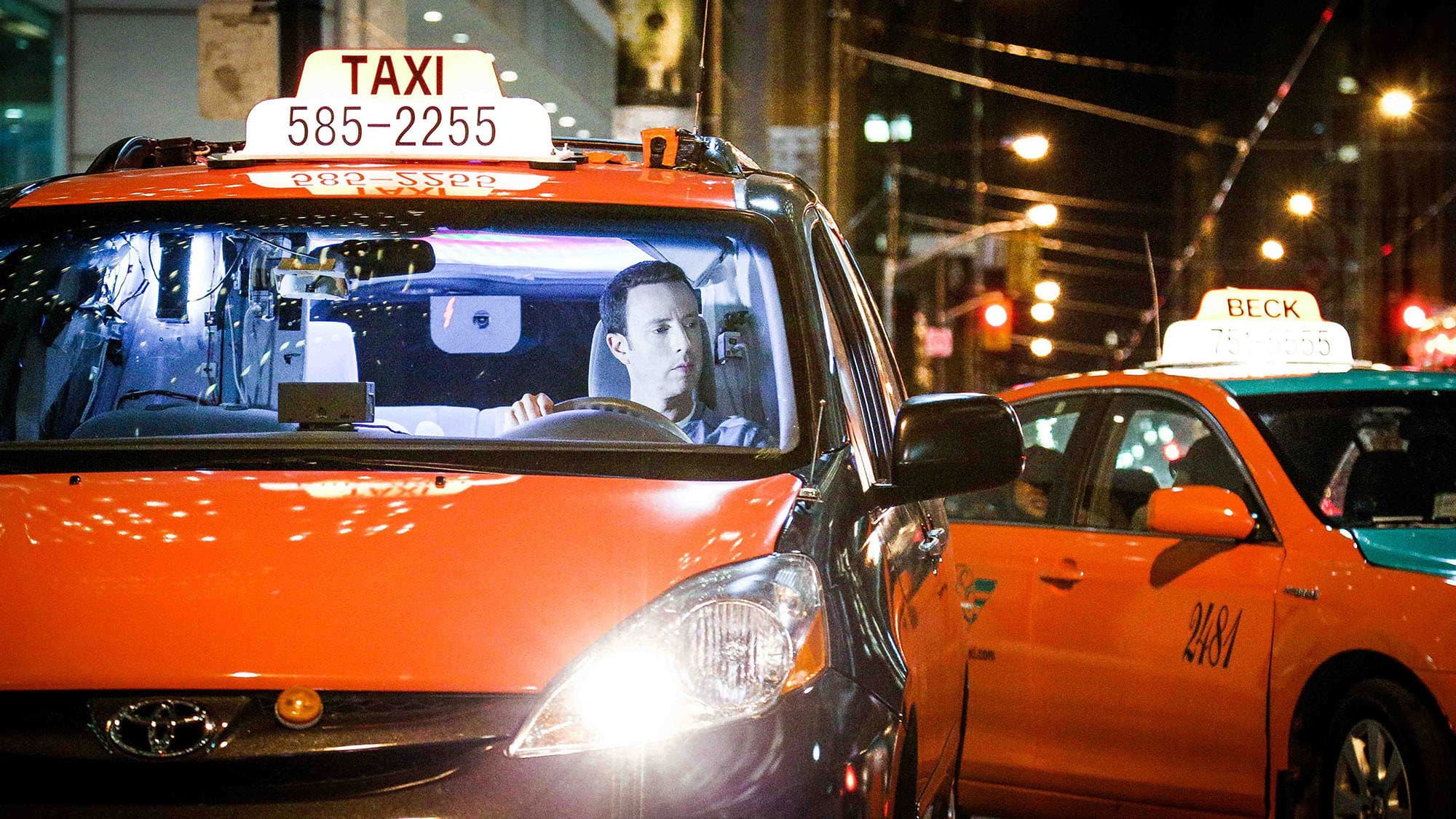 Cash Cab backdrop