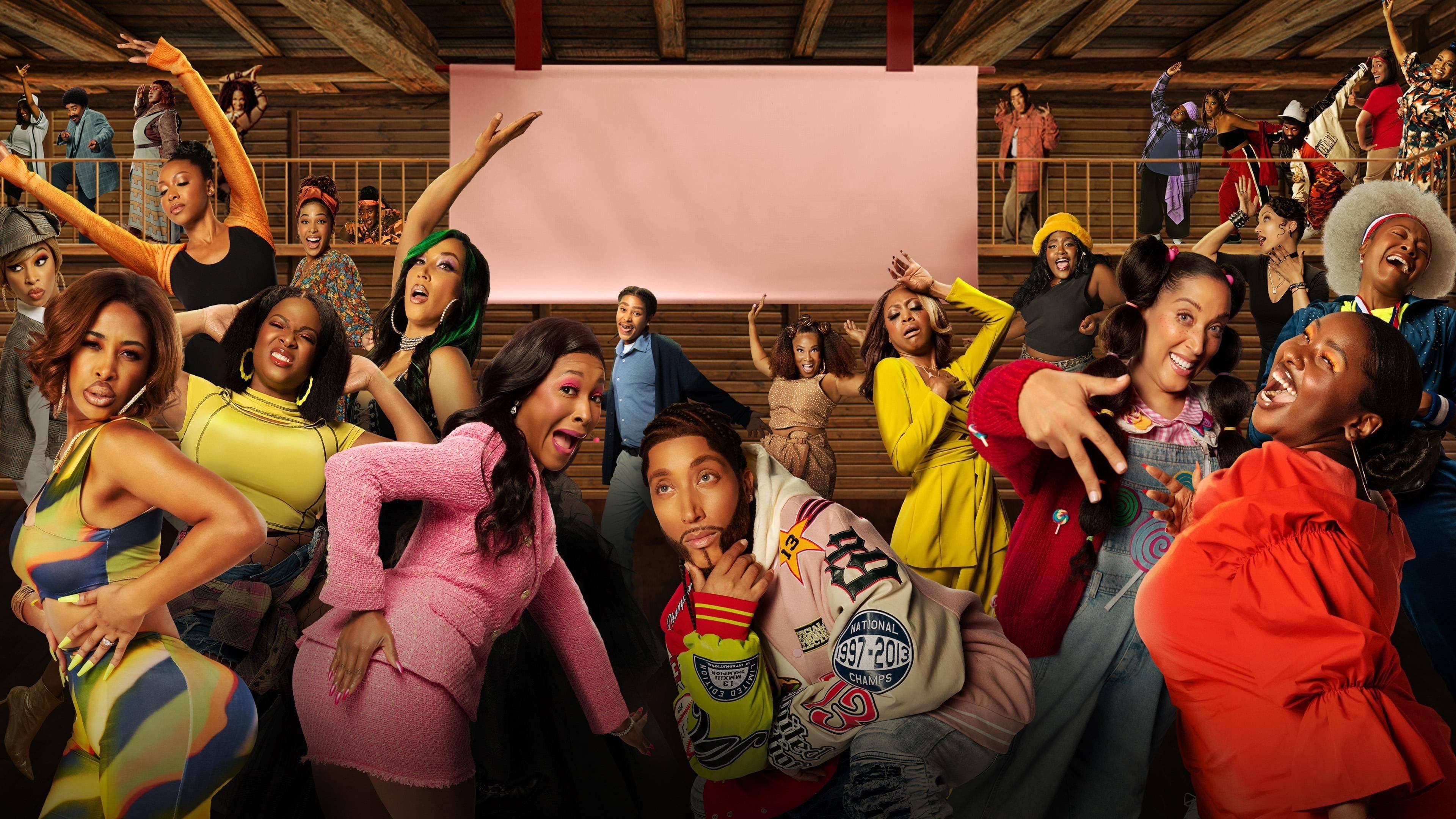 A Black Lady Sketch Show backdrop