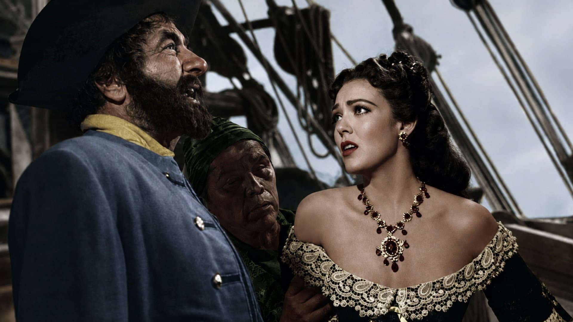 Blackbeard, the Pirate backdrop