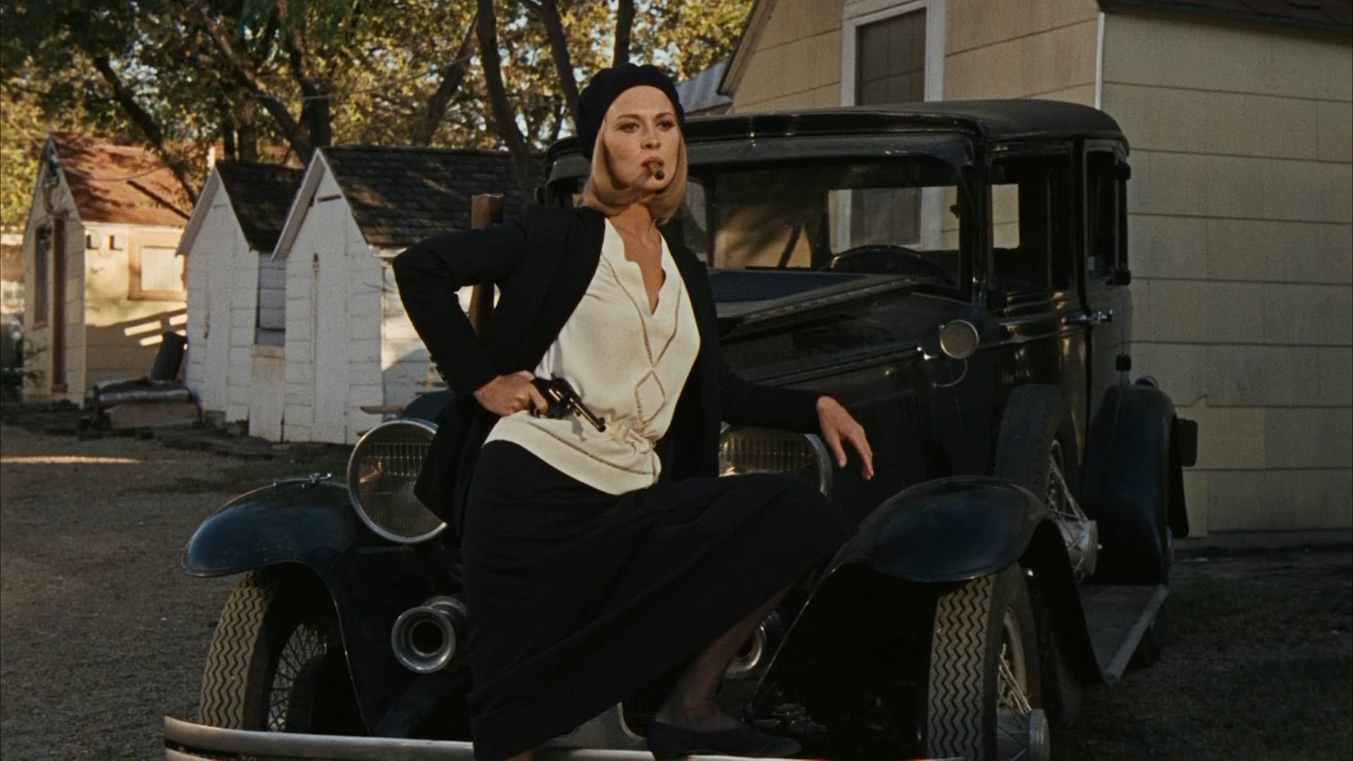 Bonnie and Clyde backdrop